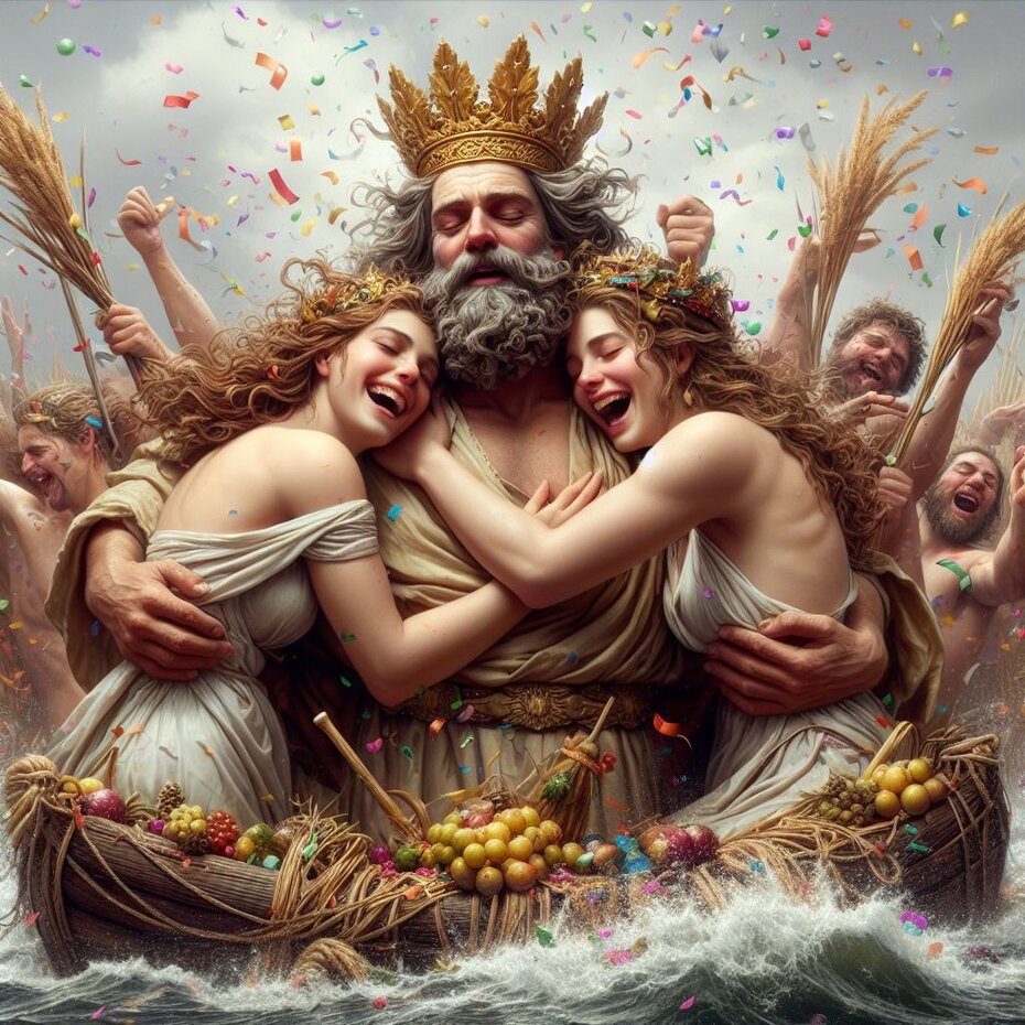 The king of Babylon during carnival