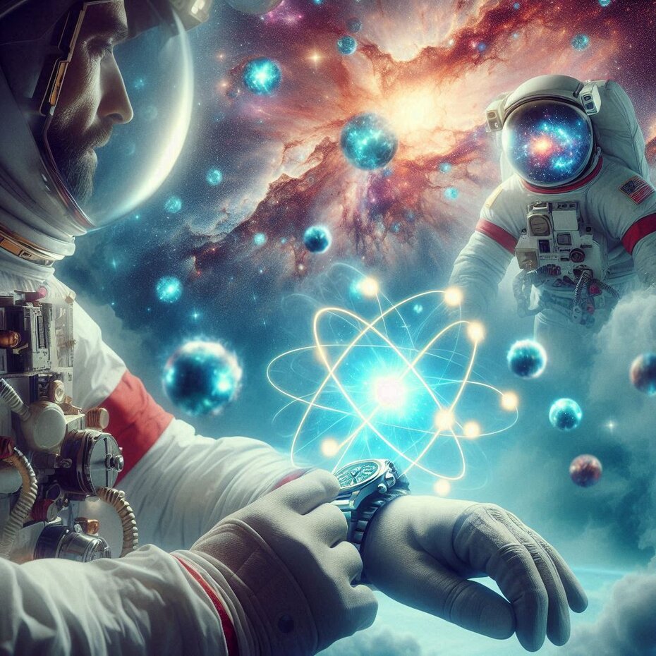 relógio atomico