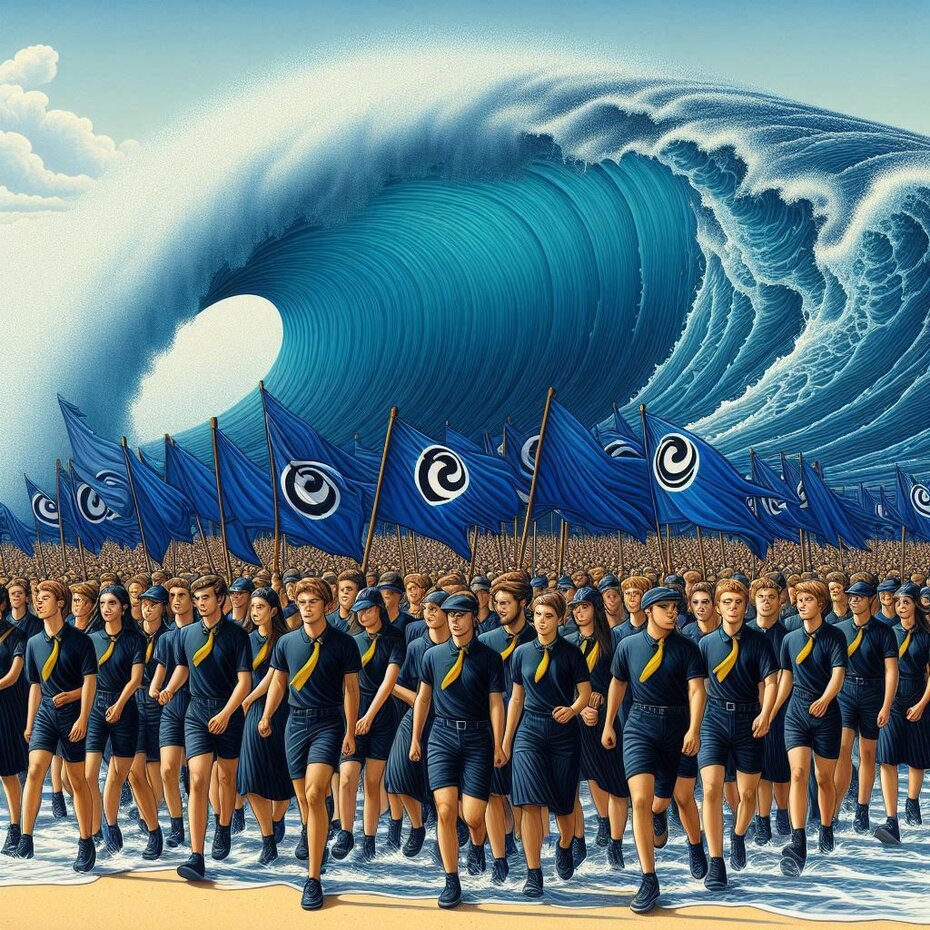 the wave